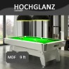 Billardtisch Diamond 9 ft. (Fuß) Hochglanz Lackiert