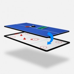 Beidseitige Abdeckplatte Tischtennis/Air Hockey 9ft
